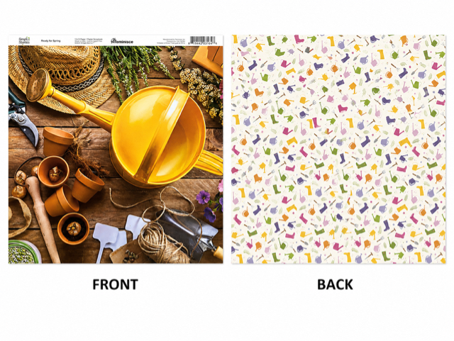 Ready for Spring Double-Sided Scrapbook Paper (12x12)