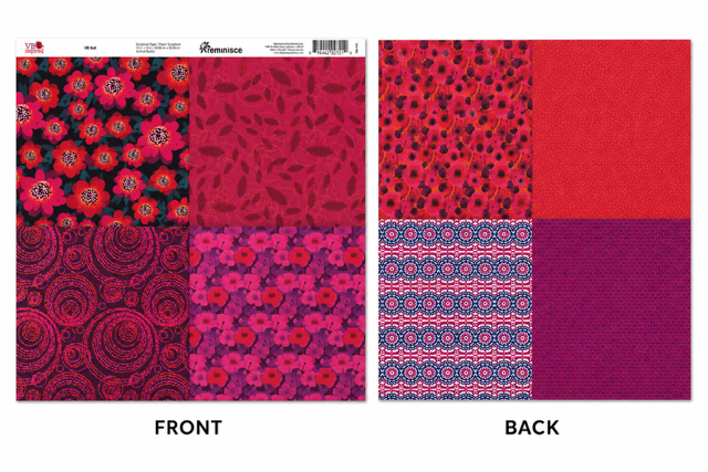 VB 6x6 Double-sided Scrapbook Paper (12x12)