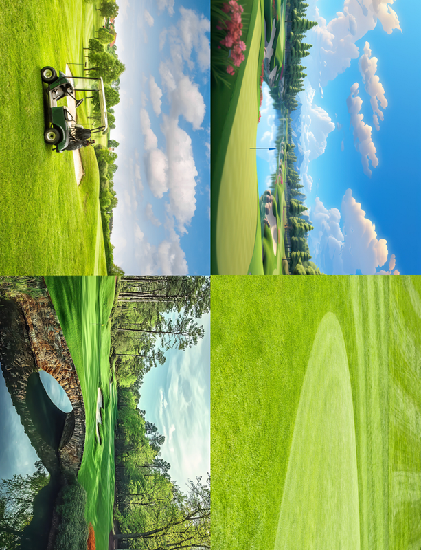 Golf Course Peel & Place