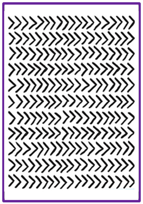 Arrow Background embossing folder