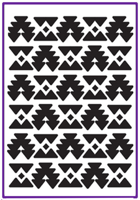 Southwest Print embossing folder