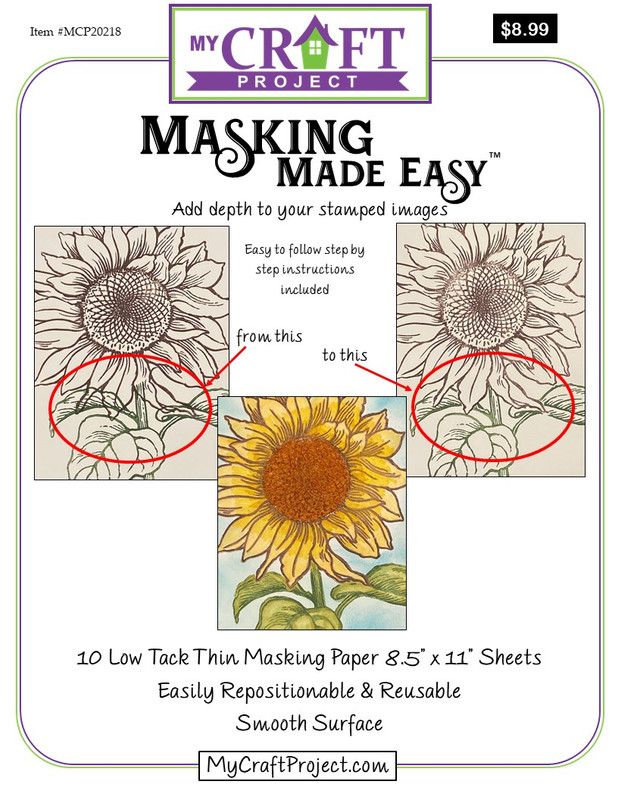 Masking Made Easy - full size sheets