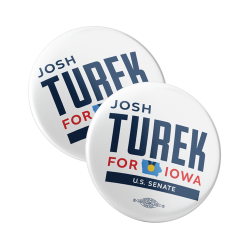Josh Turek (2.25" Pin-Back Button -- Pack Of Two!)