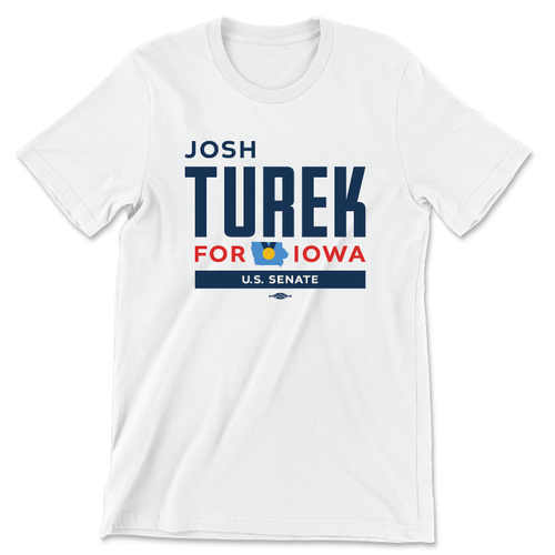 Josh Turek (Unisex White Tee)