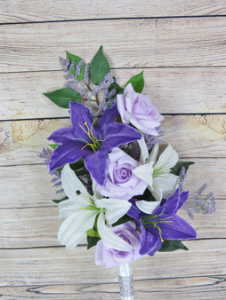 Jessie Lavender Bride Bouquet