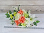 Large Cascading Coral Bride Bouquet