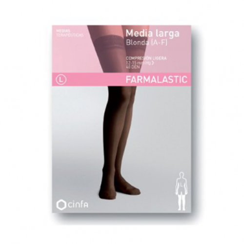 FARMALASTIC MEDIA LARGA (A-F) COMPRESION FUERTE