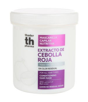 Mascarilla de cebolla roja
