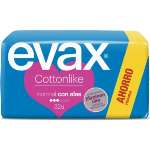 Evax cottonlike normal alas 40 unidades