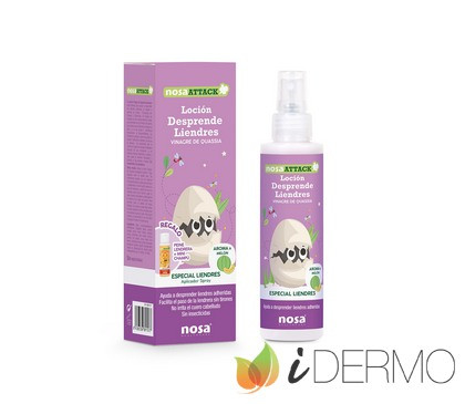 Nosa loción desprende liendres aroma melón