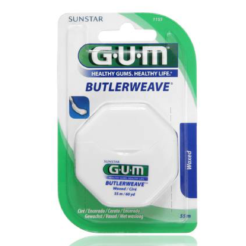 GUM 1855 SEDA DENTAL CON CERA MENTOLADA