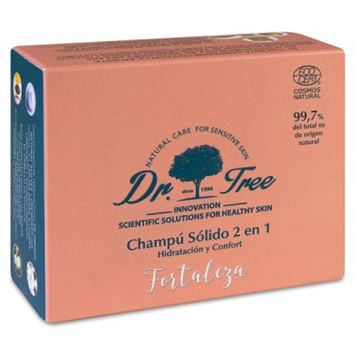Dr tree champú sólido 2 en 1 fortaleza