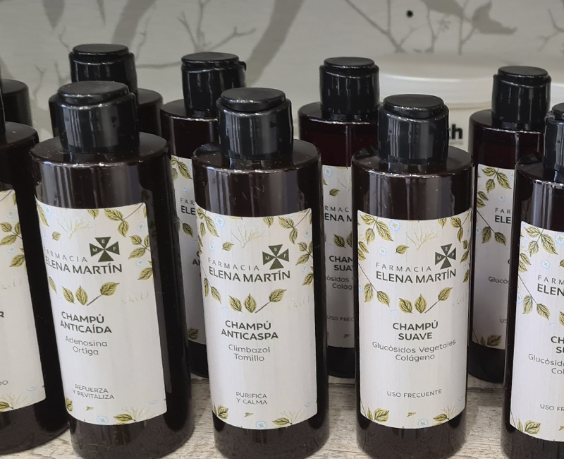 Marca propia de Farmacia Elena Martín Fernández, en Alcorcón (Madrid)