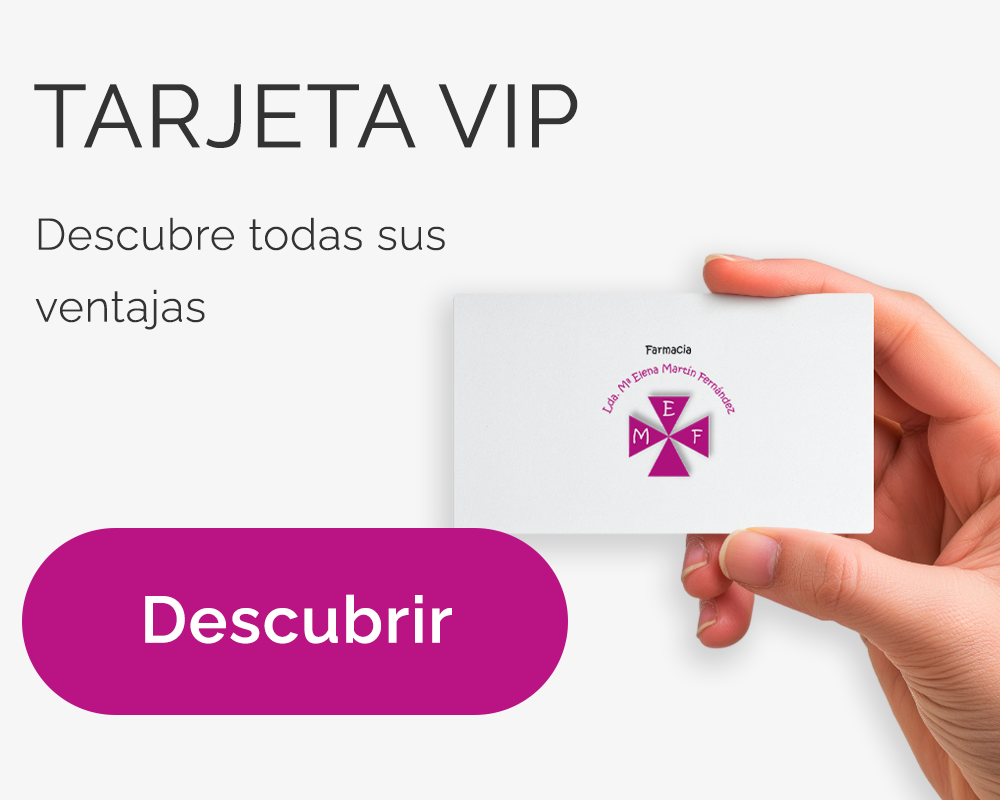 Tarjeta VIP en Farmacia Elena Martín Fernández, en Alcorcón (Madrid)
