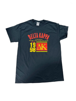 Delta Kappa 1998 Block Tee