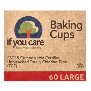 Compostable Large Baking Cups - 60ct