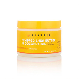 Whipped Shea Butter & Coconut Oil - Unscented 4 oz