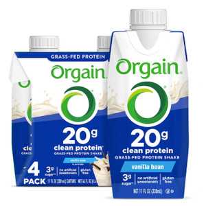 Clean Protein Shake Grass Fed Dairy Vanilla Bean - 4pk x 11fl oz