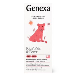 Kids Pain & Fever Blueberry - 4fl oz