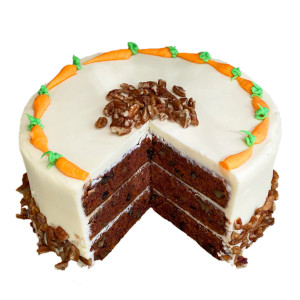 Carrot Cake - 3 layer 8" cake. 12 servings.