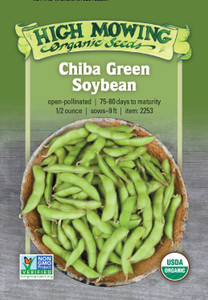 Chiba Green Soybean Seeds - 1/2 OZ