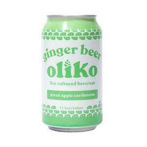 Ginger Beer Green Apple Cardamom - 4x 11.5oz cans