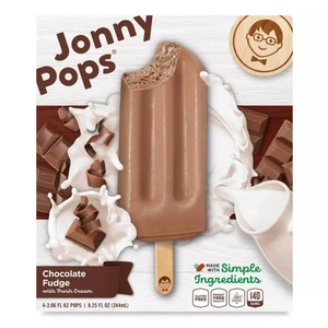 Dark Chocolate & Cream Frozen Bars 4ct - 8.25oz