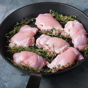 Boneless and Skinless Cornish Cross Chicken Thighs