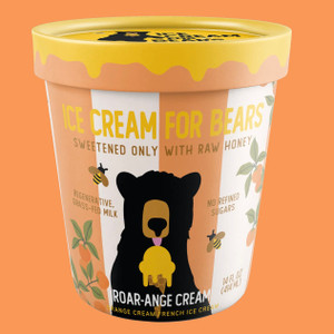 Orange Cream Ice Cream Pint - 14oz