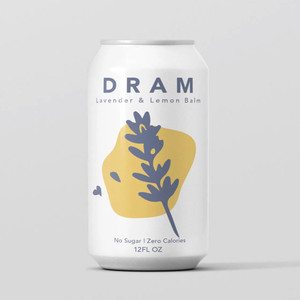 Lavender & Lemon Balm Sparkling Water Single Can - 12fl oz