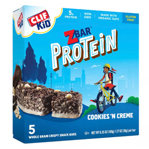ZBAR Protein Organic Cookies 'N Crème Snack Bars 5pk - 6.35oz