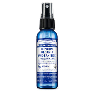 Peppermint Hand Sanitizer Spray - 2oz