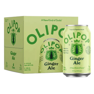 Ginger Ale Prebiotic Soda 4ct - 48fl oz