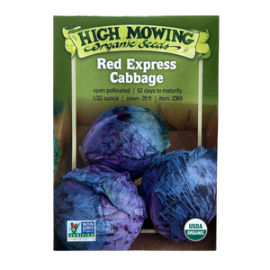 Red Express Cabbage Seeds- 1/32oz