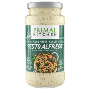 Creamy Cashew Kale Pesto Alfredo Sauce - 16oz