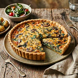 Vegetarian Quiche - 31oz - 8 servings