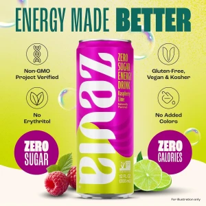 Raspberry Lime Energy Drink - 12 fl oz