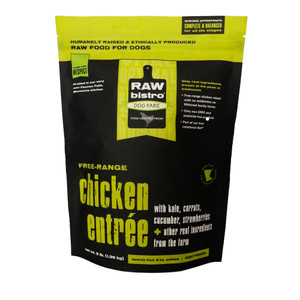 Frozen Raw Chicken Entree for Dogs - 3 lb