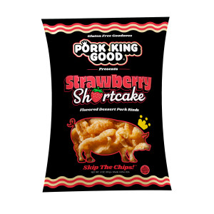 Strawberry Shortcake Pork Rinds - 3 oz