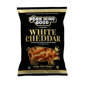 White Cheddar Pork Rinds - 3 oz