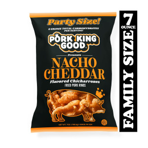 Nacho Cheddar Pork Rinds - 7 oz