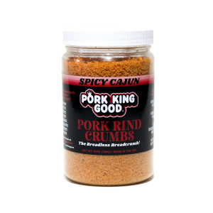 Spicy Cajun Pork Rind Crumbs - 12 oz