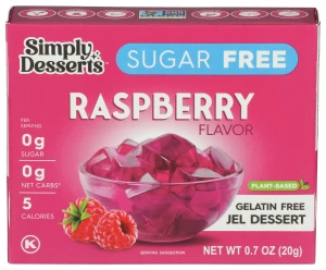 Raspberry Jel Dessert Mix - 0.7 oz