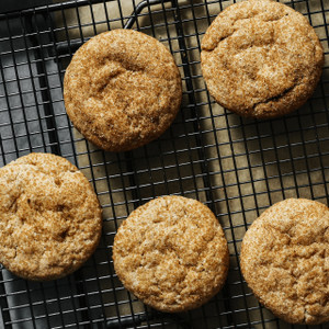 Freshly Baked Snickerdoodle Cookies