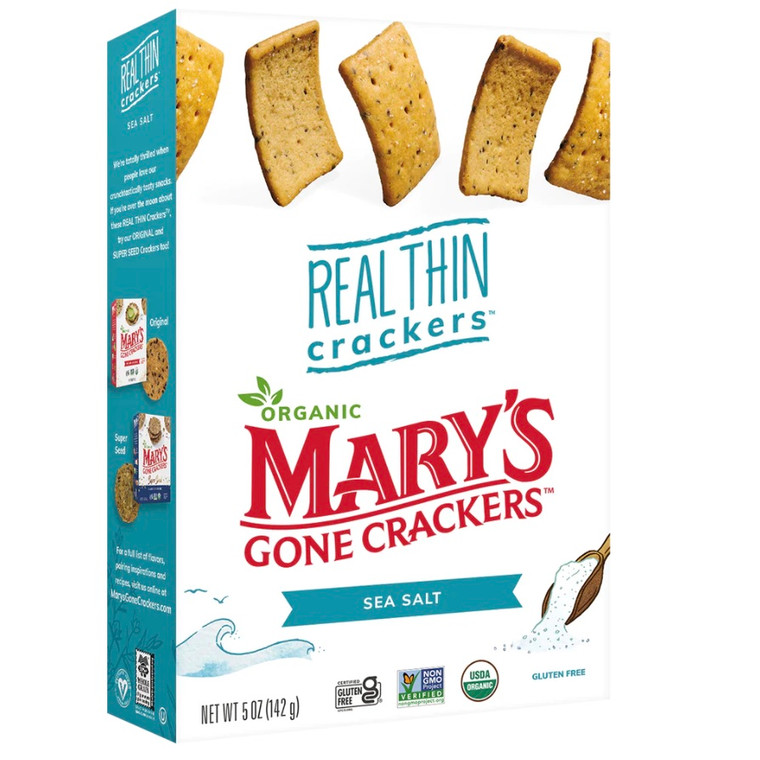 Sea Salt REAL THIN Crackers - 4oz