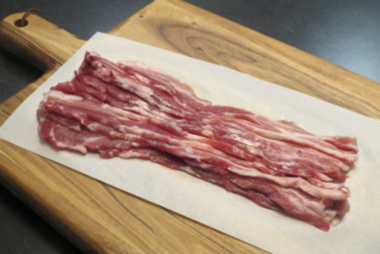 sliced side pork