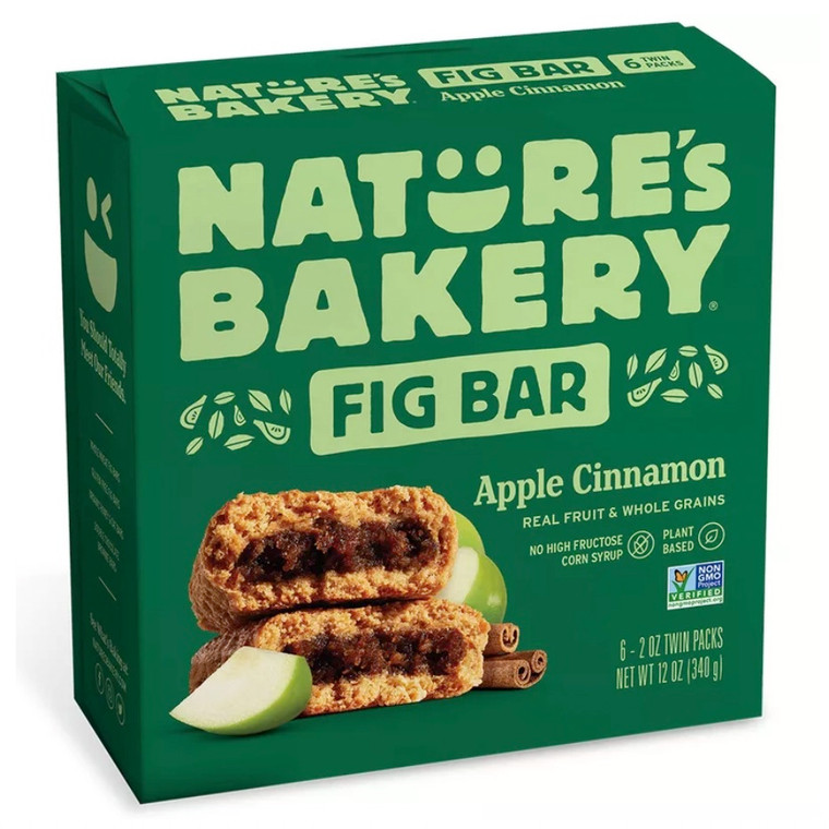 Nature's Bakery Apple Cinnamon Fig Bar - 6ct - 2oz ea