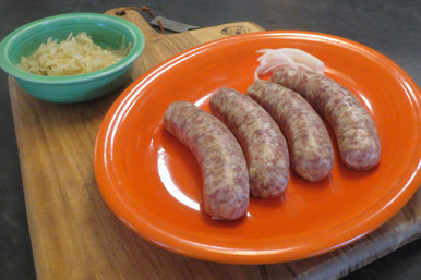 Pork Fresh Brat - .8lb Ave