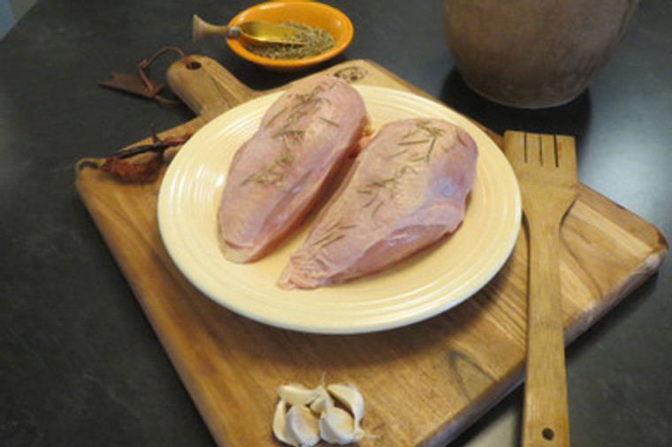 small bone-in chicken breast skin-on