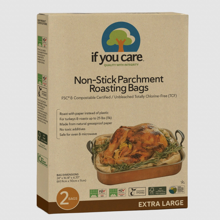 Non-Stick Parchment Roasting Bags - Extra Large - 2ct